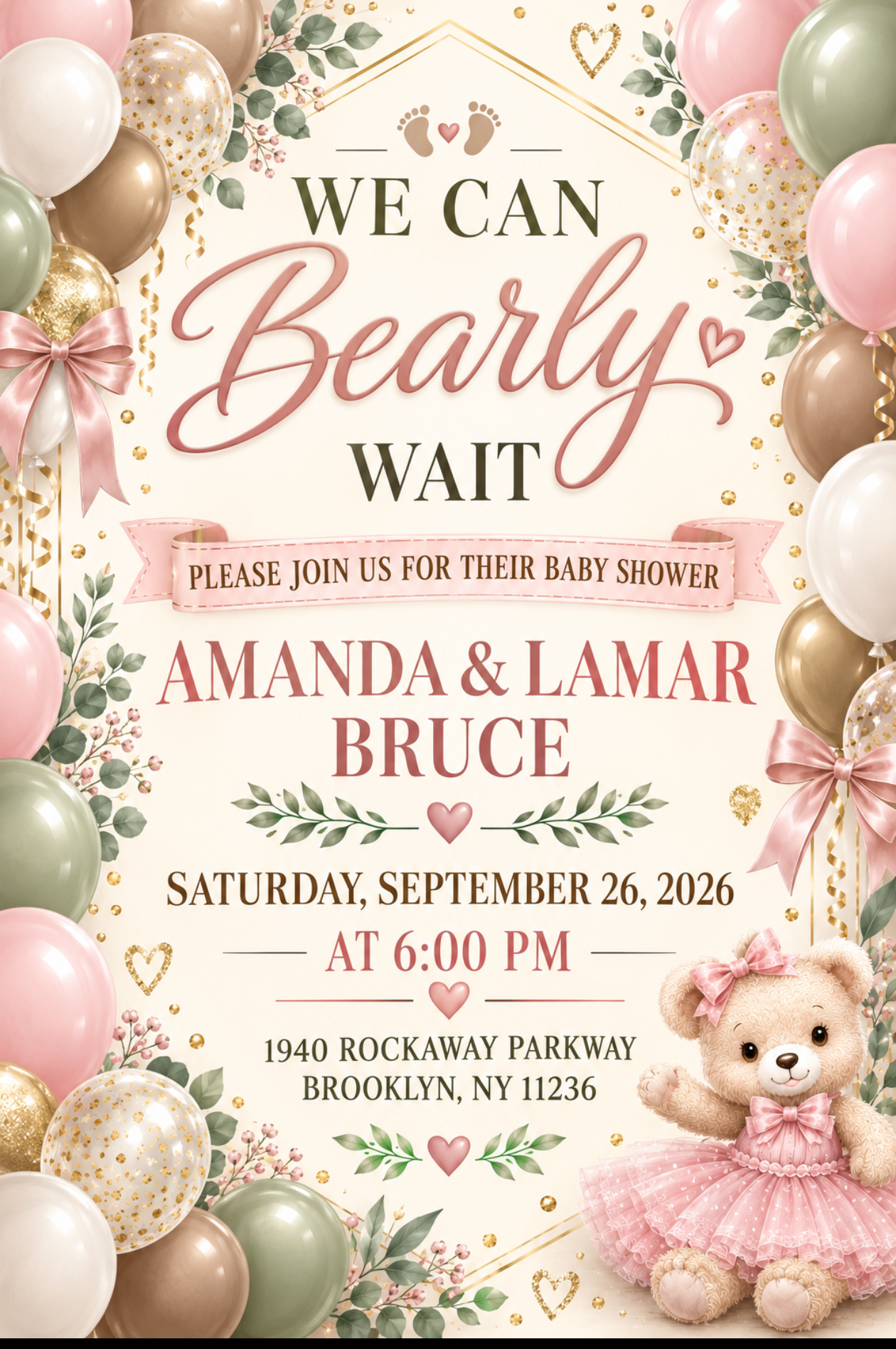 Invitation poster